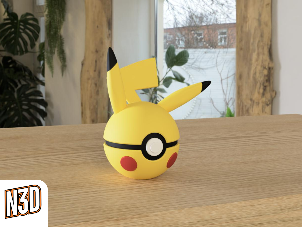 Pikachu Pokeball